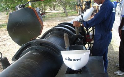 Soldadura de Tubería de Polietileno  de Alta Densidad (PEAD)