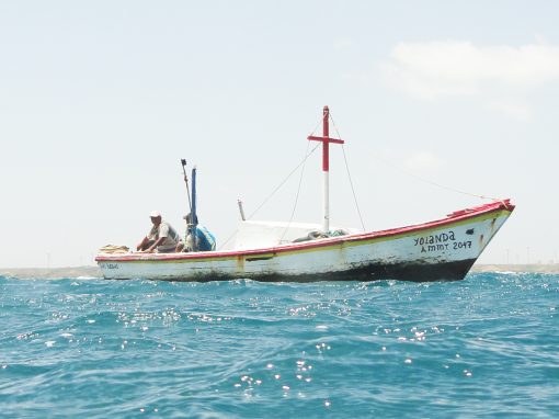 Sistema de descarga y toma submarina de la planta desalinizadora de Los Taques, Península de Paraguaná. Estado Falcón. Venezuela. Año 2016.