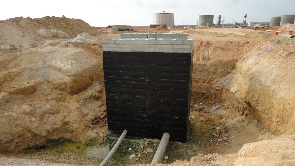 Fosa de bombeo para Toma de Agua de Mar
