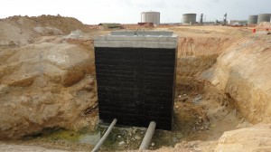 Fosa de bombeo para Toma de Agua de Mar