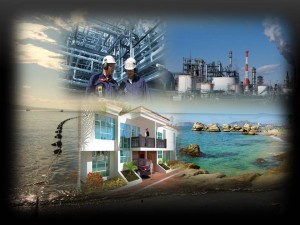 Sistema de Depuración por Emisario Submarino para zonas Industriales y Residencial.